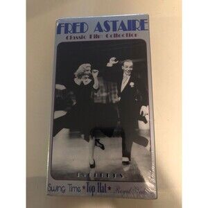 Vintage Fred Astaire Classic 3 Film Collection VHS, 1996 New Sealed